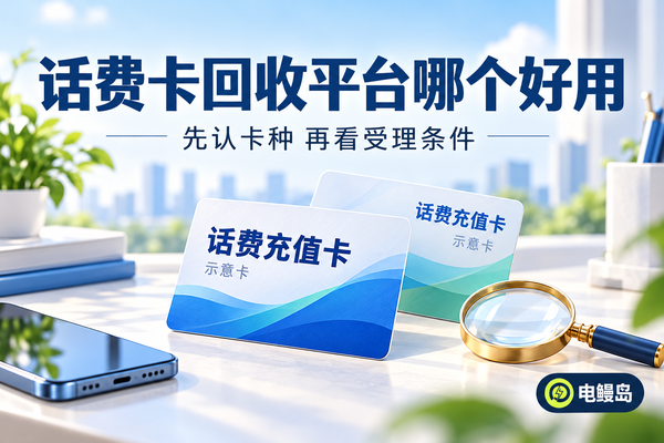 话费卡回收平台哪个好用?从卡片受理到异常处理,按订单走一遍
